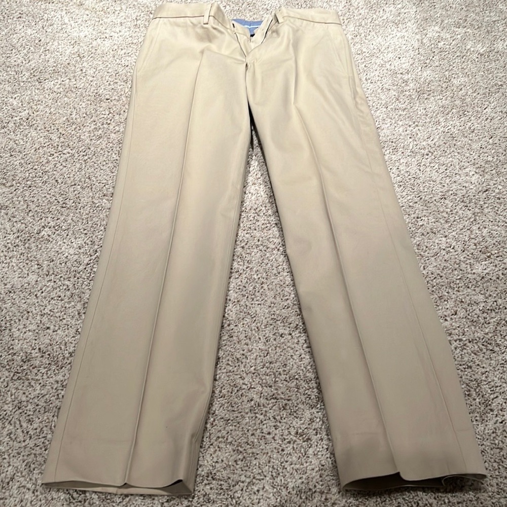Mens jcrew Bowery khaki pants
